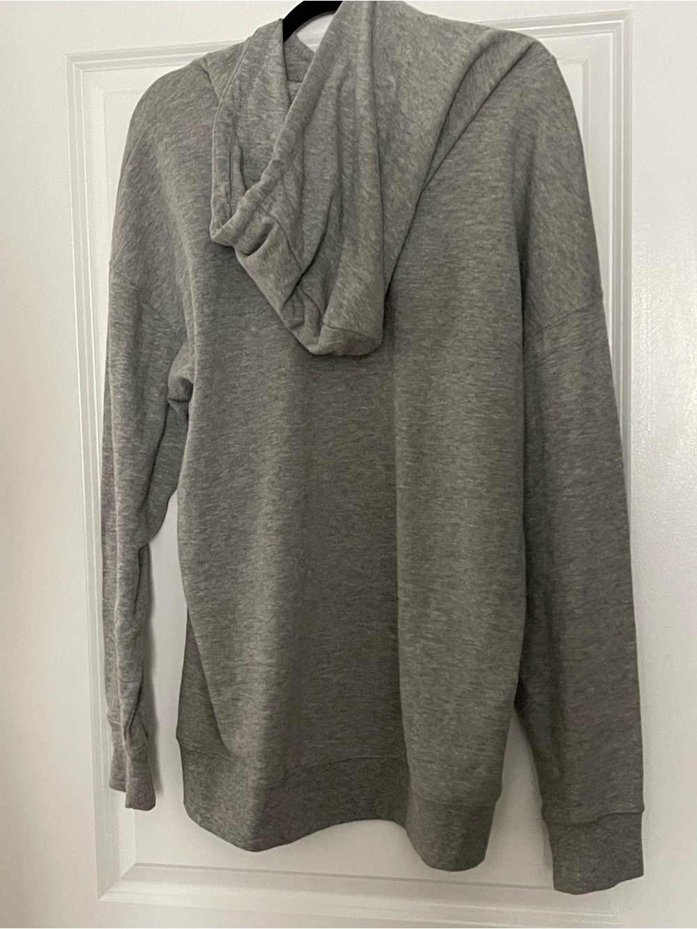 Mighty Fine Heather Gray Pullover Hoodie with City Script-Size 2X - Picture 2 of 7